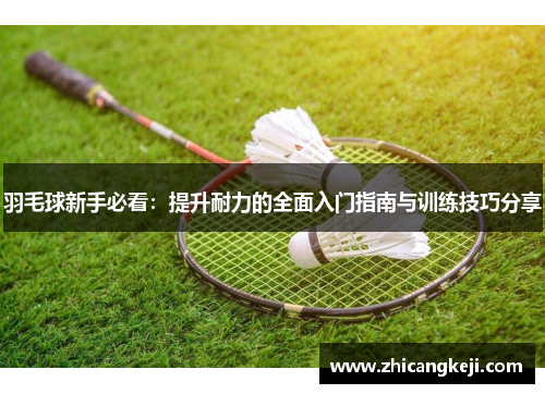 羽毛球新手必看：提升耐力的全面入门指南与训练技巧分享