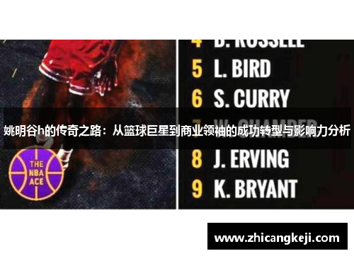 姚明谷h的传奇之路：从篮球巨星到商业领袖的成功转型与影响力分析